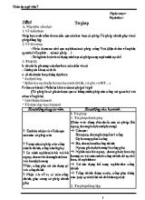 Giáo án Ngữ văn lớp 7 - Tiết 3 đến 36 - Năm học 2008-2009